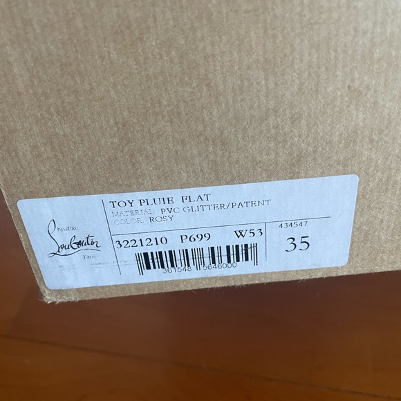 SOLD Christian Louboutin Toy Pluie Rubber Girls Boot - US 4 Kids - Picture 11 of 12
